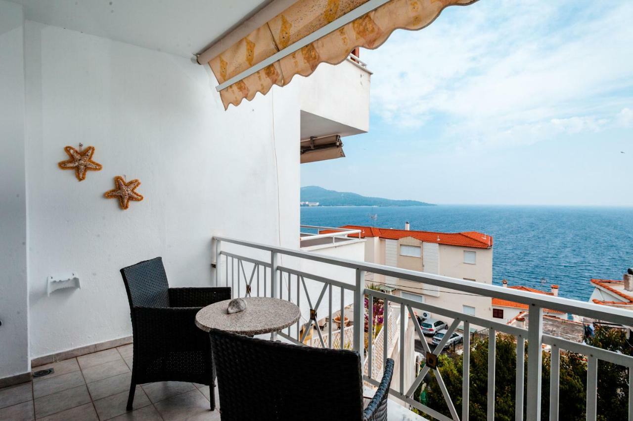 Casa Bianca Μεζονέτα Με Θέα Στη Θάλασσα Apartment Neos Marmaras Bagian luar foto