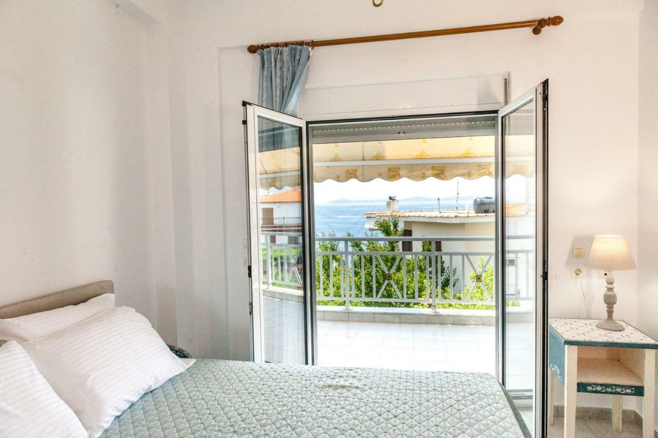 Casa Bianca Μεζονέτα Με Θέα Στη Θάλασσα Apartment Neos Marmaras Bagian luar foto